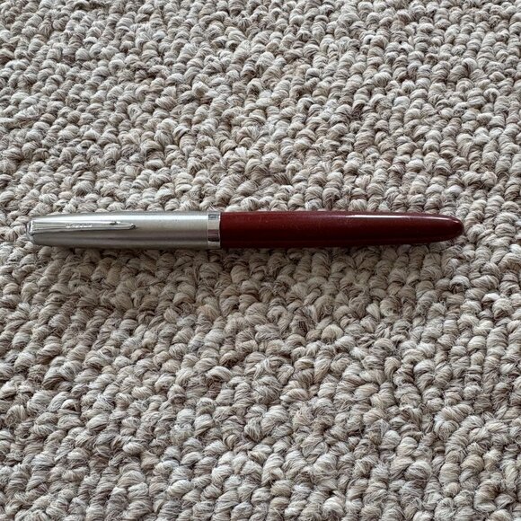 Parker 51 Vintage Pen Set w Case | 3 Pens | MCM Atomic Era Collectible - Picture 3 of 12